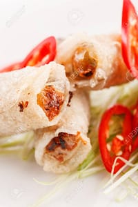 roll food wrappers