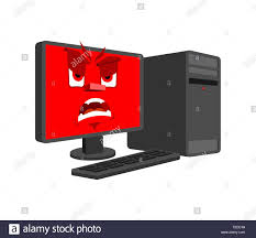 computer cries