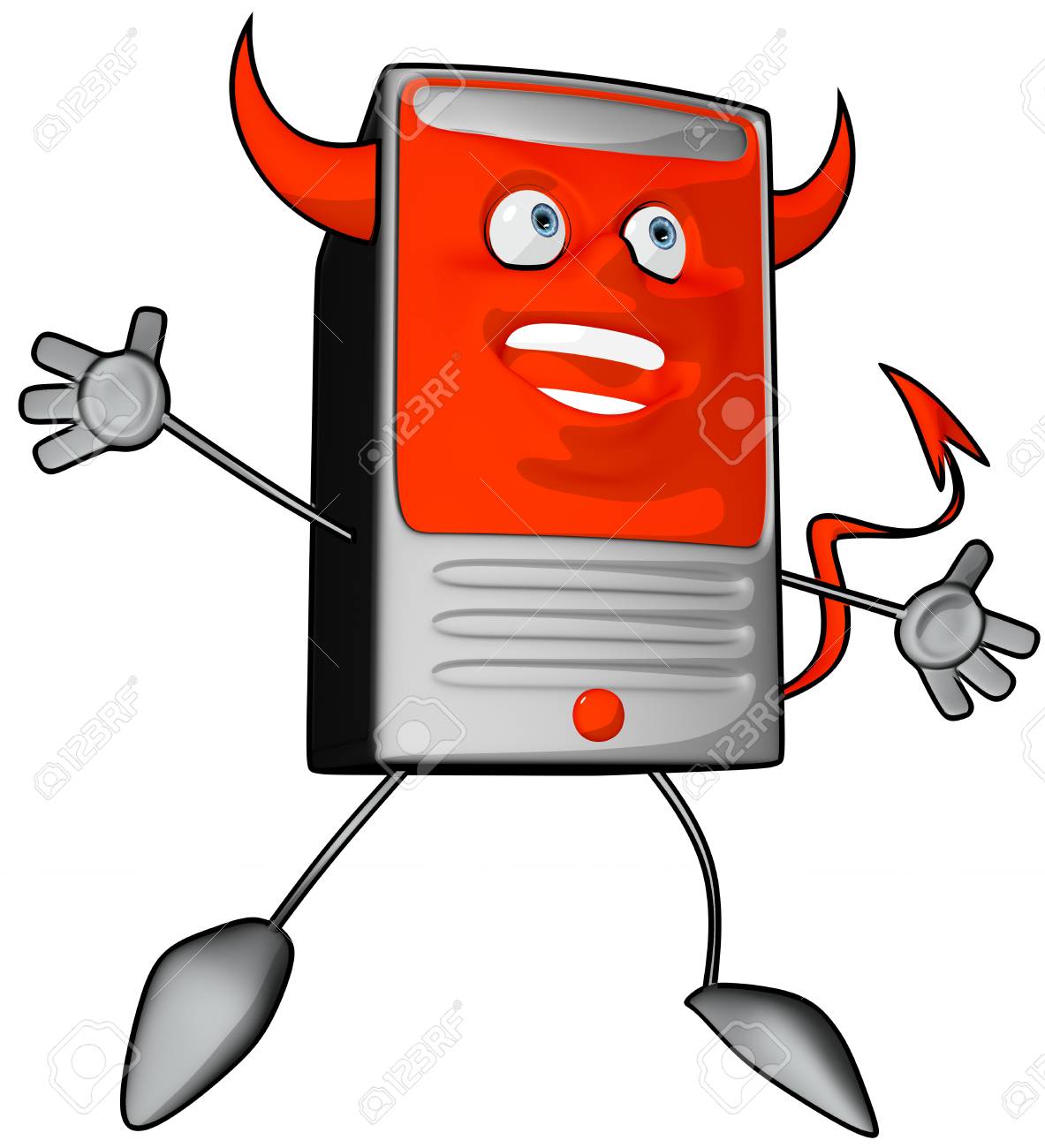 83346939-cartoon-evil-comput