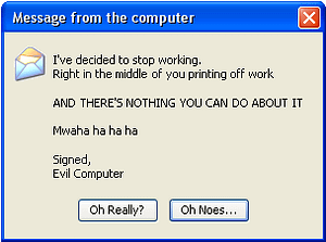 evil computer