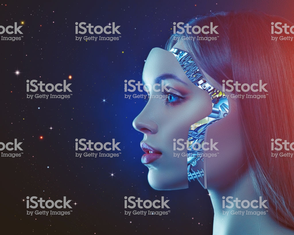 Cyber look. Science and tech