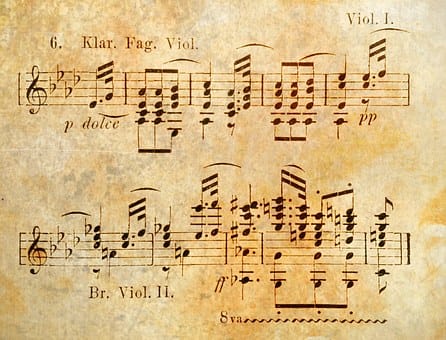 sheet music