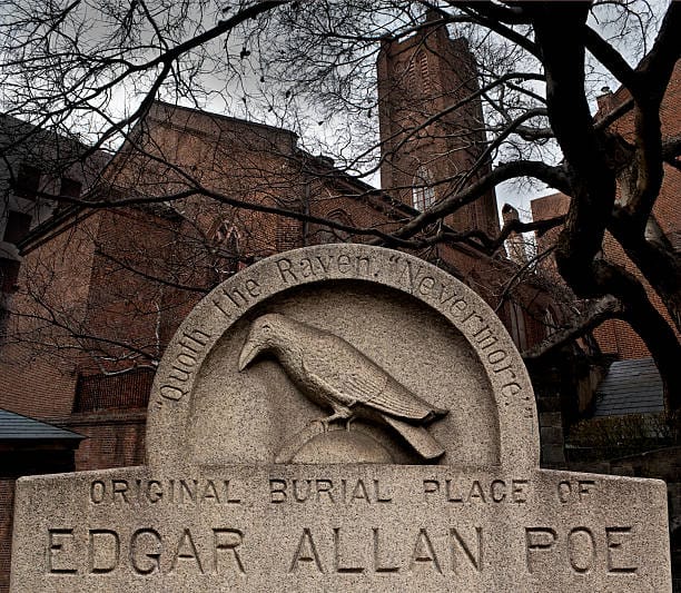edgar Alllen Poe grave