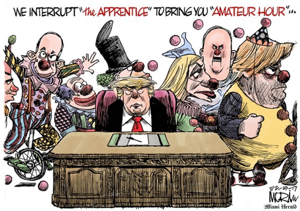 trump clown in chief